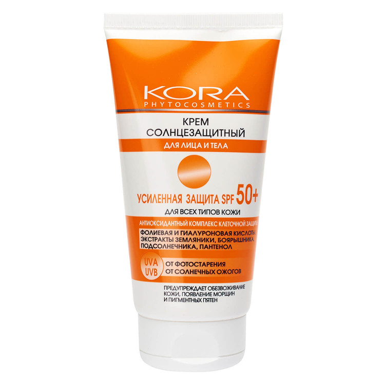 Крем солнцезащитный для лица и тела усиленная защита SPF 50+ купить в ...